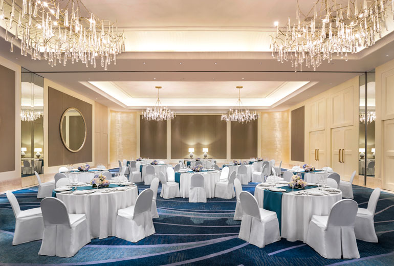 高大上的酒店宴會餐飲空間
