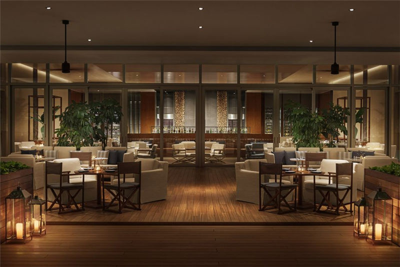 酒店餐廳設(shè)計實景圖 酒店餐廳設(shè)計實景圖