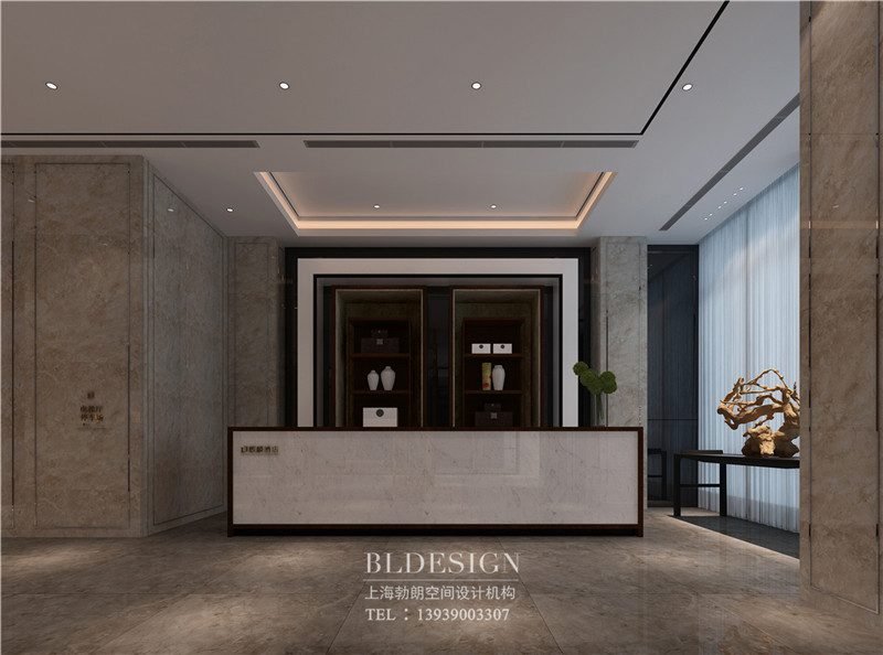 蘭澤水舍酒店接待處設計 蘭澤水舍酒店接待處設計