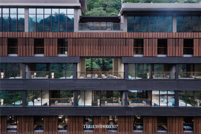 臺(tái)中虹夕諾雅谷關(guān)奢華溫泉度假酒店外立面設(shè)計(jì)方案