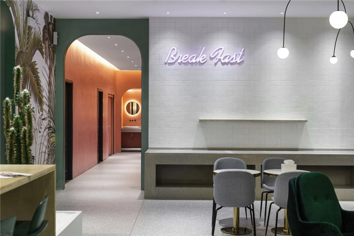 以創(chuàng)意設(shè)計改造狹小空間的藍YU精品酒店設(shè)計案例