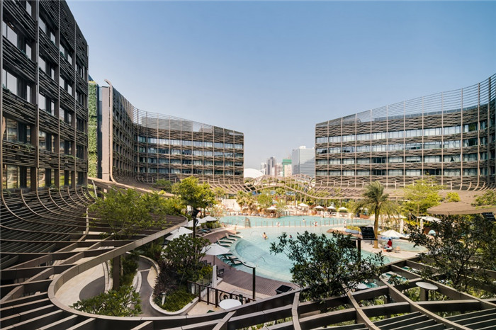 海洋公園萬(wàn)豪度假酒店外觀設(shè)計(jì)圖