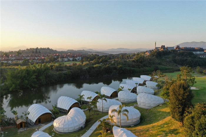 鄭州勃朗專業(yè)酒店設(shè)計(jì)公司推薦藝術(shù)帳篷酒店設(shè)計(jì)方案