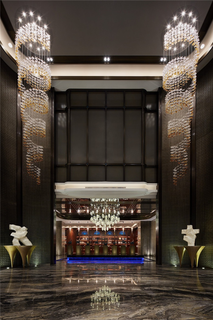 安且吉兮東方禪意精品酒店大堂設計圖