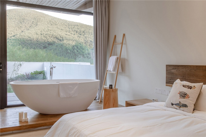 美到讓人窒息的莫干山魚缸民宿客房設(shè)計方案