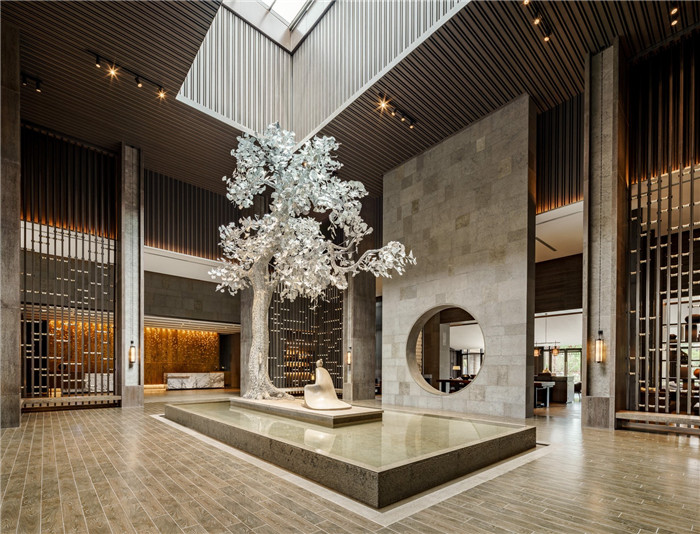 新儒風(fēng)五星級酒店設(shè)計 曲阜JW萬豪酒店大堂景觀設(shè)計賞析 新儒風(fēng)五星級酒店設(shè)計 曲阜JW萬豪酒店大堂景觀設(shè)計賞析