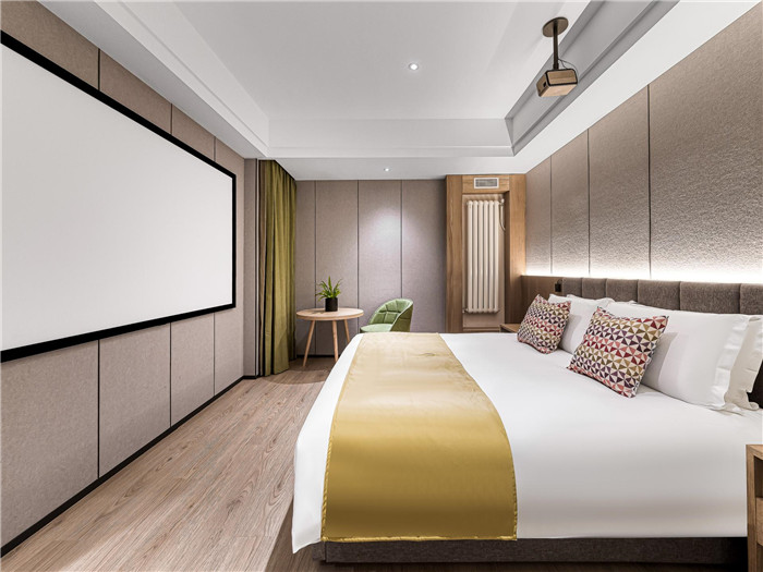 重慶首家康鉑酒店客房設(shè)計   多元化連鎖精品酒店設(shè)計典范