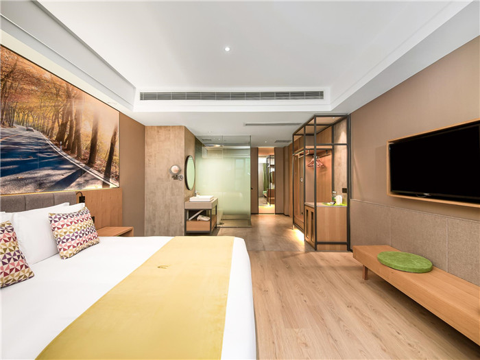 重慶首家康鉑酒店客房設(shè)計   多元化連鎖精品酒店設(shè)計典范