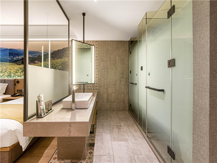 重慶首家康鉑酒店客房設(shè)計   多元化連鎖精品酒店設(shè)計典范