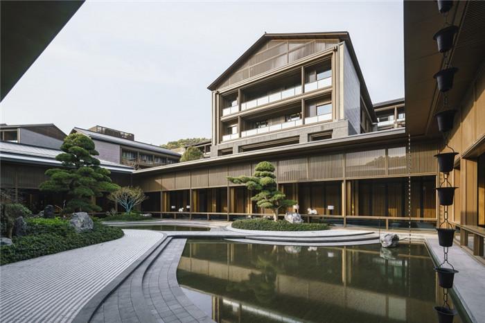 勃朗酒店設(shè)計(jì)分享杭州村落式度假酒店設(shè)計(jì)方案