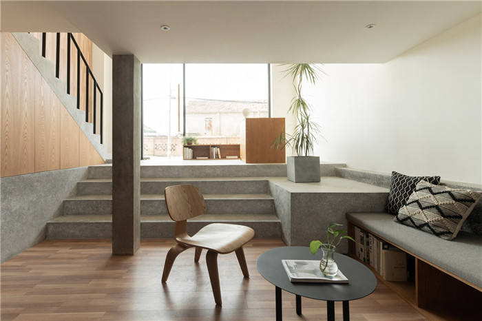 農(nóng)村自建房民宿設(shè)計(jì)方案推薦：湖舍民宿大堂休閑區(qū)設(shè)計(jì)圖片