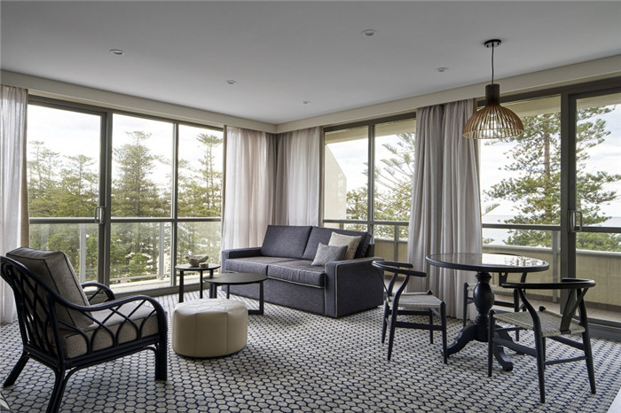 環(huán)保自然的北歐風(fēng)悉尼塞貝爾酒店改造設(shè)計(jì)方案