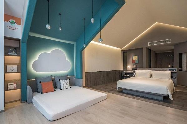 亞朵首家新知社區(qū)中心酒店——愛琴海亞朵S酒店親子客房設計 亞朵首家新知社區(qū)中心酒店——愛琴海亞朵S酒店親子客房設計