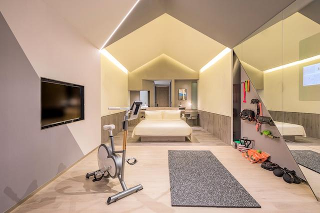 亞朵首家新知社區(qū)中心酒店——愛琴海亞朵S酒店健身主題客房設計 亞朵首家新知社區(qū)中心酒店——愛琴海亞朵S酒店健身主題客房設計