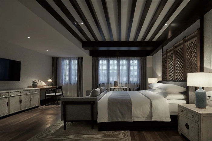 中式民宿設計  河南禹州鈞瓷文化主題民宿客房設計方案