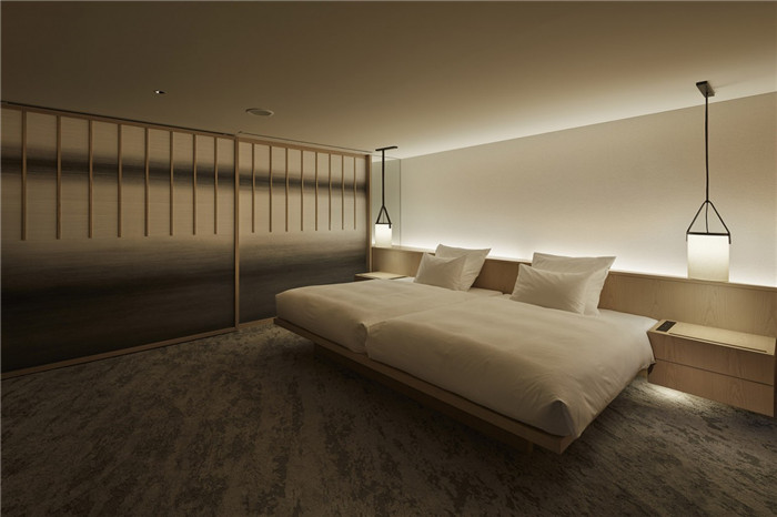 現(xiàn)代日式酒店設計   東京Sorano度假酒店客房設計賞析