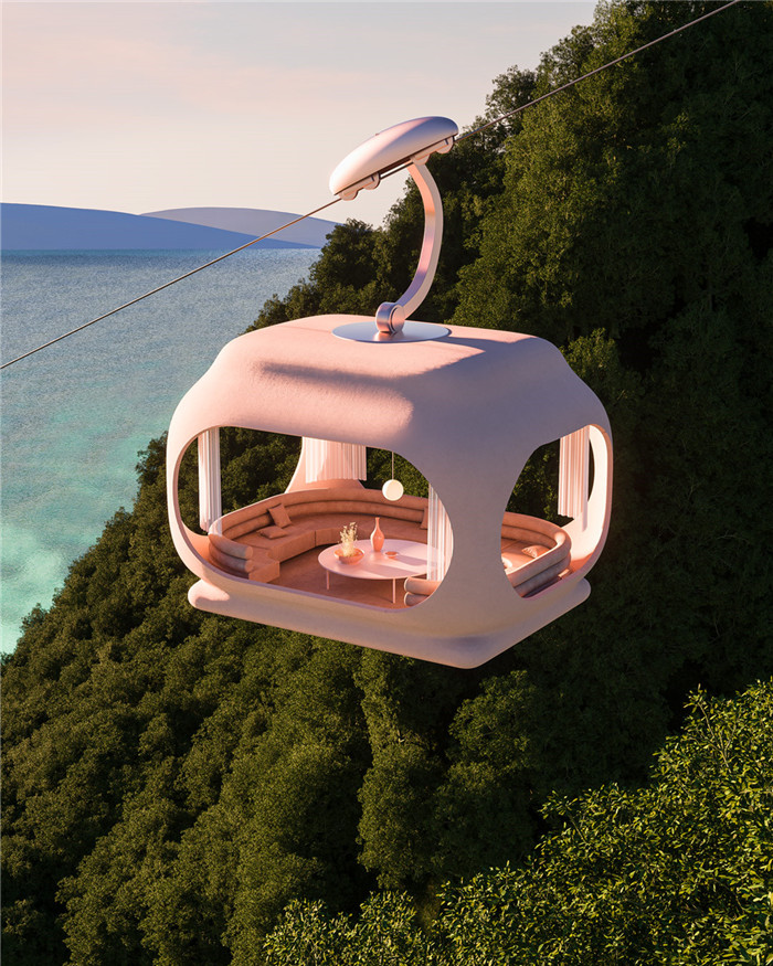 自然景觀與唯美藝術相結(jié)合的網(wǎng)紅度假酒店設計方案