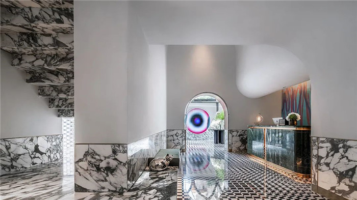 酒店大堂接待區(qū)設(shè)計(jì)-Art Deco復(fù)古懷舊風(fēng)音樂(lè)主題精品酒店設(shè)計(jì)案例 酒店大堂接待區(qū)設(shè)計(jì)-Art Deco復(fù)古懷舊風(fēng)音樂(lè)主題精品酒店設(shè)計(jì)案例