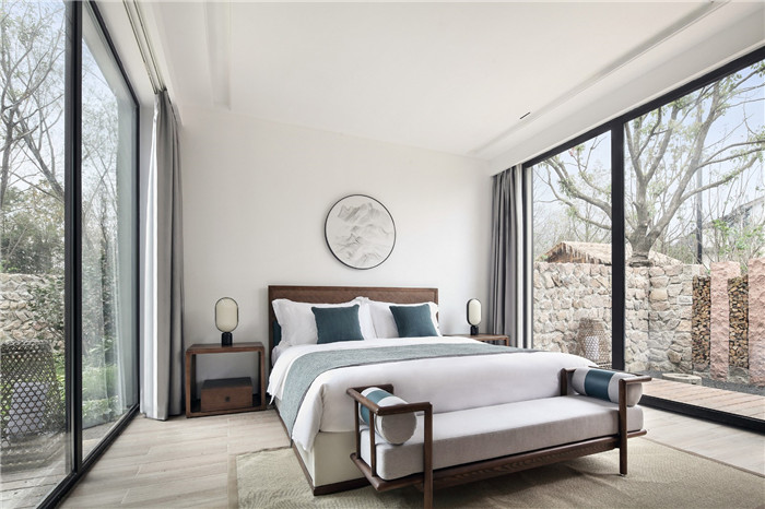 酒店客房設計-以當地人文為主題的九華山禪居度假酒店設計方案