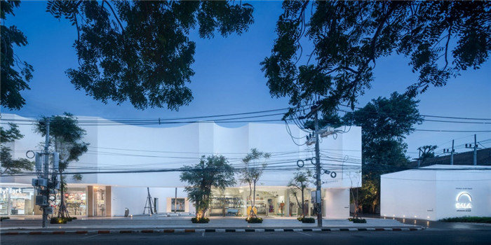 酒店外觀設計-別具特色的泰國現(xiàn)代風庭院式度假酒店設計方案