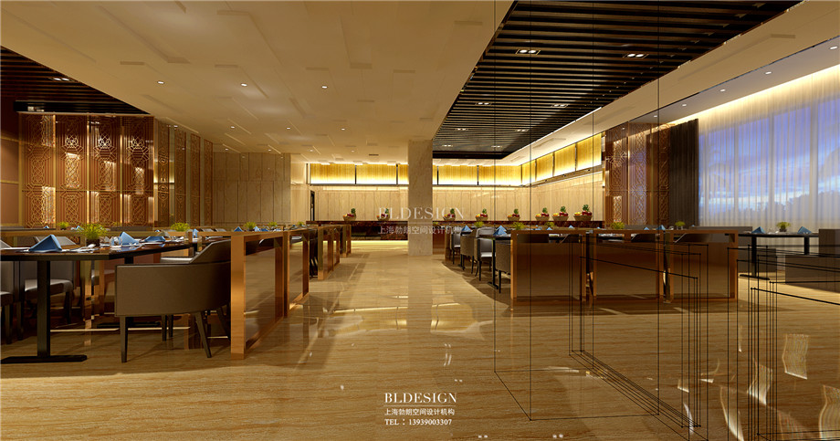 自助餐廳設計-香格里拉假日溫泉度假酒店設計方案