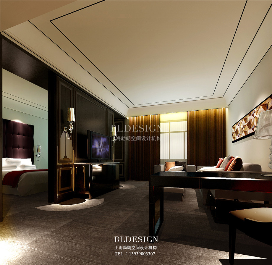 外觀設計-香格里拉假日溫泉度假酒店客房設計效果圖