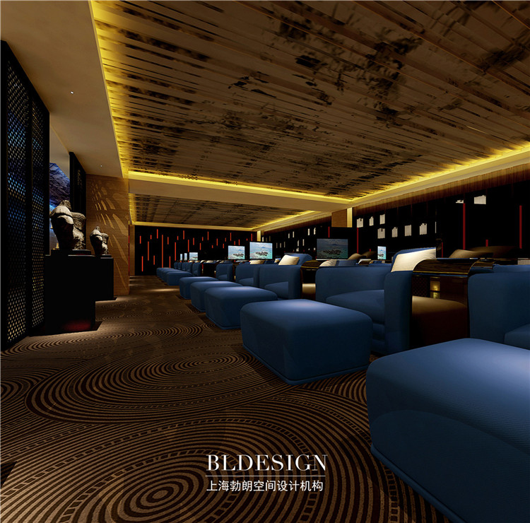 休息大廳設(shè)計(jì)-水浴海天溫泉洗浴酒店設(shè)計(jì)方案