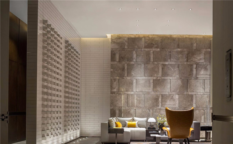 大廳休閑區(qū)設(shè)計-三亞現(xiàn)代中式洛克港灣五星級度假酒店設(shè)計案例