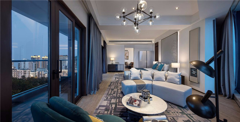 酒店客房設(shè)計-三亞現(xiàn)代中式洛克港灣五星級度假酒店設(shè)計案例