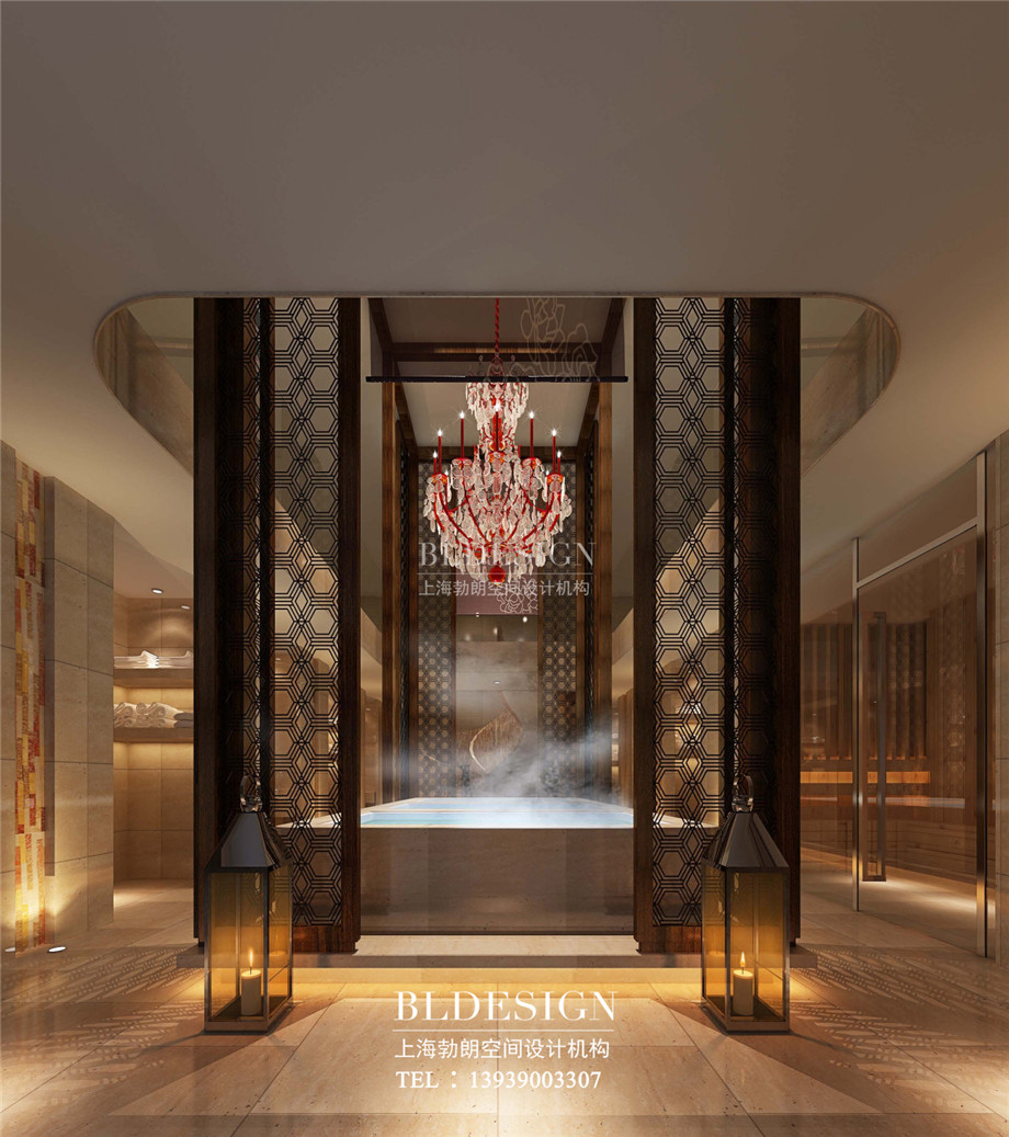 女浴區(qū)設(shè)計-信陽沁園春公館洗浴酒店設(shè)計案例