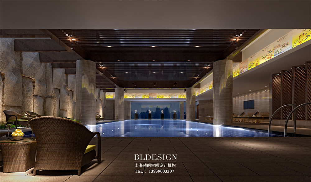浴區(qū)設計-北京曲水蘭亭溫泉度假酒店設計方案
