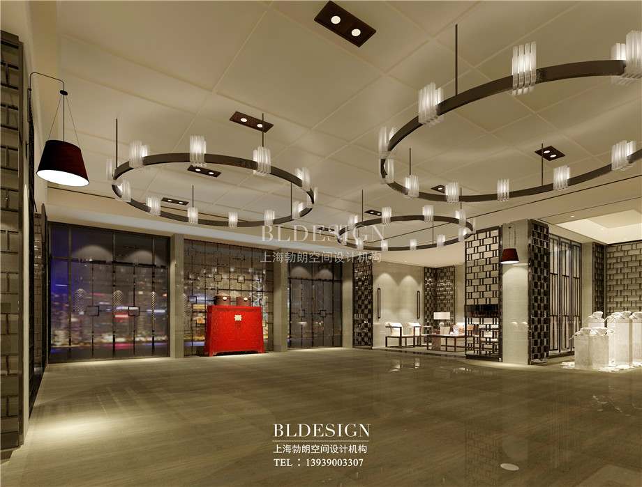 大廳設(shè)計-新鄉(xiāng)中原健康溫泉度假酒店設(shè)計方案