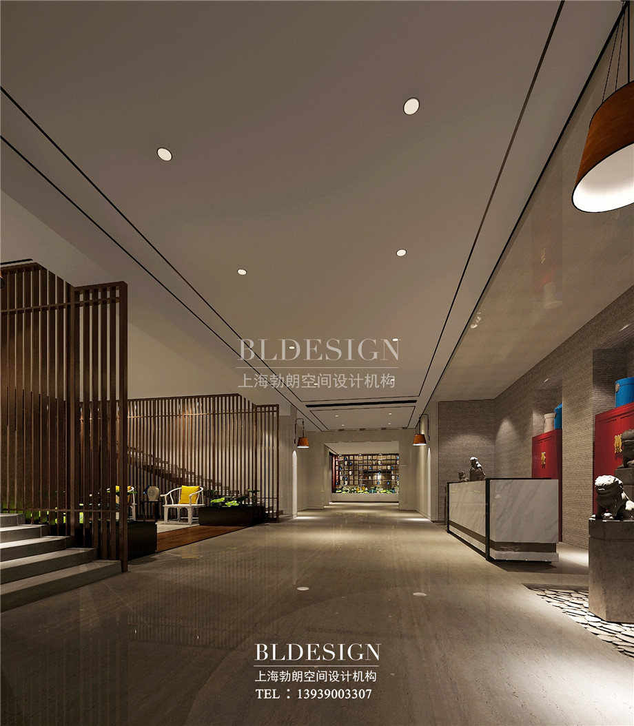 接待大廳設(shè)計-新鄉(xiāng)中原健康溫泉度假酒店設(shè)計案例