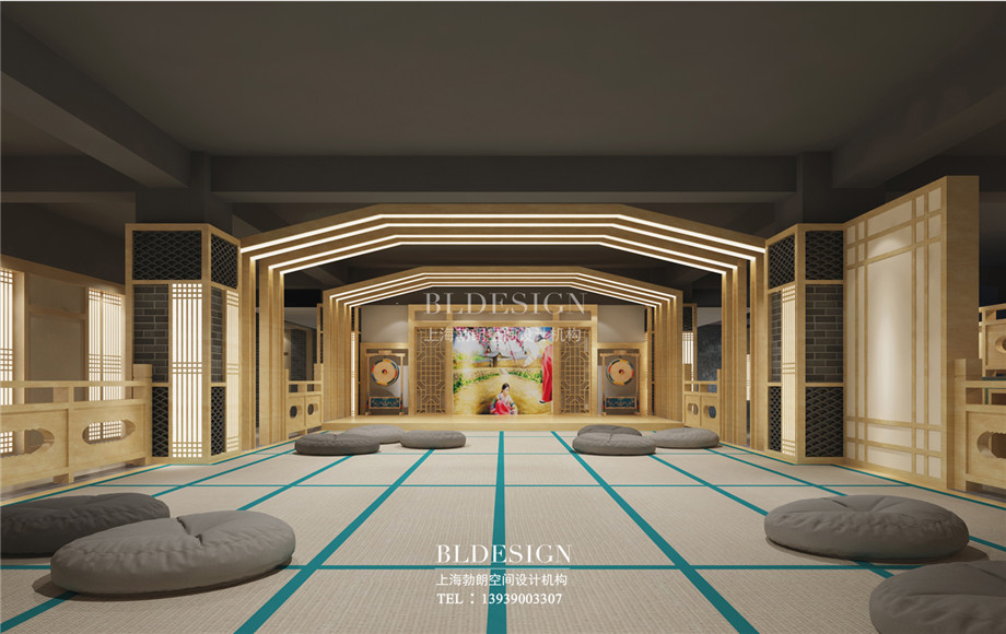 鄭州瀾亭湯泉汗蒸廣場室內(nèi)設(shè)計效果圖
