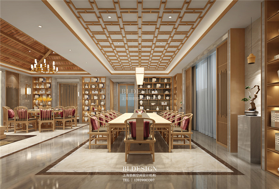 鄭州百樂湯沐浴汗蒸館餐廳設(shè)計方案效果圖