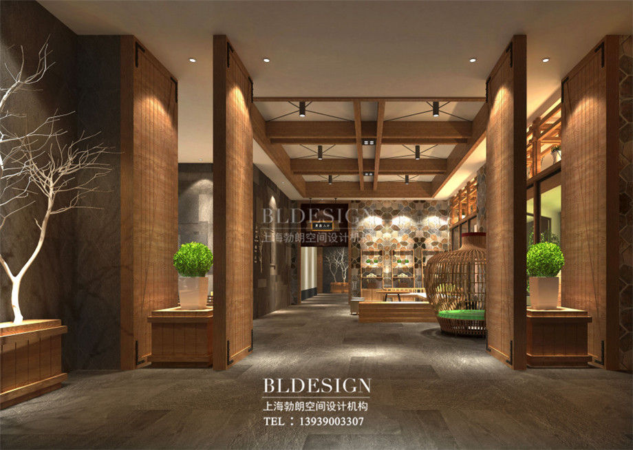 濟(jì)州島韓式汗蒸湯泉設(shè)計(jì)案例效果圖