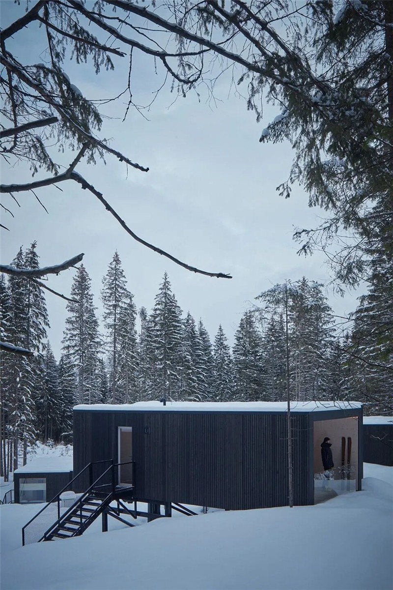 Bjornson酒店  北歐風(fēng)木屋度假村設(shè)計方案賞析