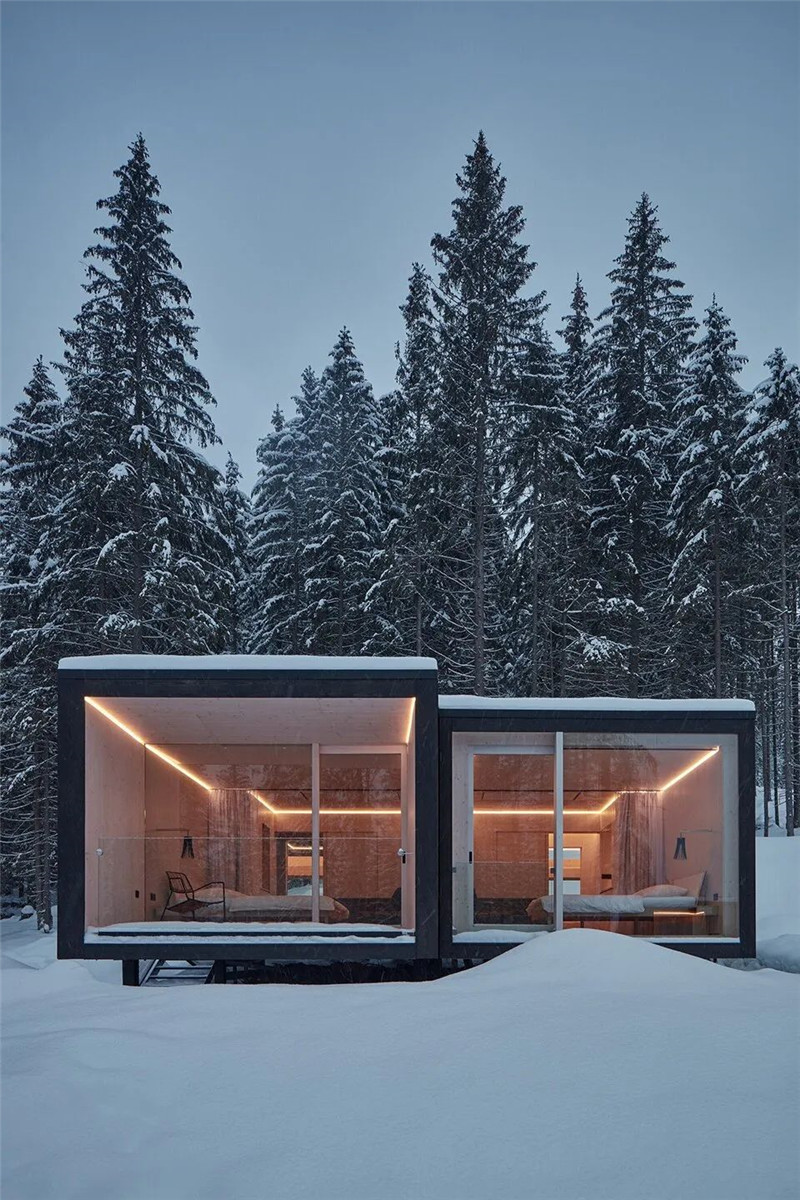 Bjornson酒店  北歐風(fēng)木屋度假村設(shè)計方案賞析