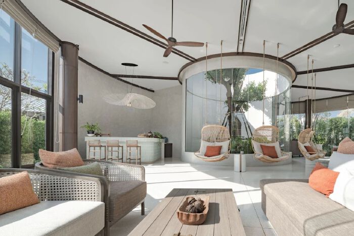 泰國(guó)華欣別墅酒店  富有詩(shī)意的海濱度假酒店設(shè)計(jì)