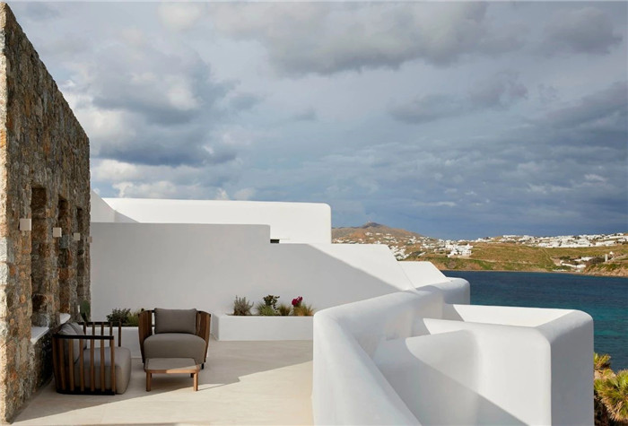 希臘米科諾斯島Aeonic極簡主義度假酒店設(shè)計
