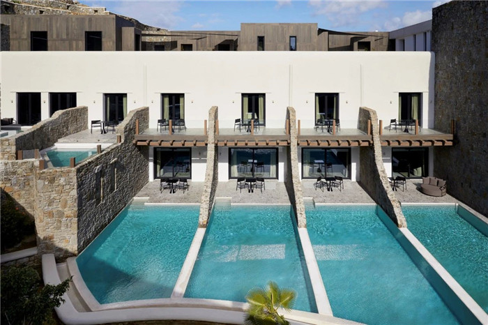 希臘米科諾斯島Aeonic極簡主義度假酒店設(shè)計