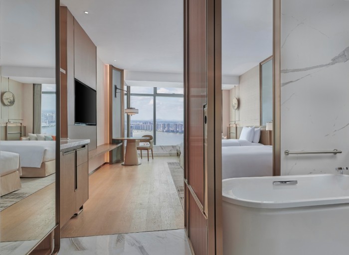 長沙新地標(biāo)酒店設(shè)計(jì)  世茂希爾頓酒店設(shè)計(jì)方案賞析