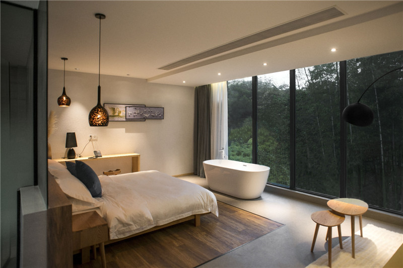 民宿客房設(shè)計(jì)-宜興松樓   以竹為主題的攝影師民宿設(shè)計(jì)案例賞析