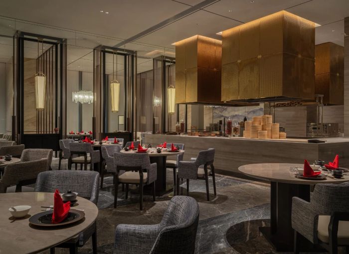 新五星級(jí)酒店設(shè)計(jì)   佛山新城保利洲際酒店大堂吧設(shè)計(jì)賞析