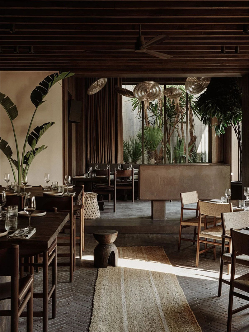 詫寂風Noema Mykonos度假酒店公共區(qū)域設計