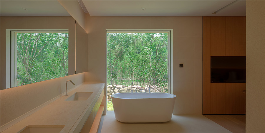 原木色無(wú)風(fēng)格酒店設(shè)計(jì)  沂水花間堂精品酒店設(shè)計(jì)賞析