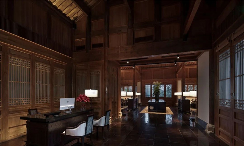 成都官塘安麓別墅式奢華度假酒店大堂設(shè)計(jì) 成都官塘安麓別墅式奢華度假酒店大堂設(shè)計(jì)