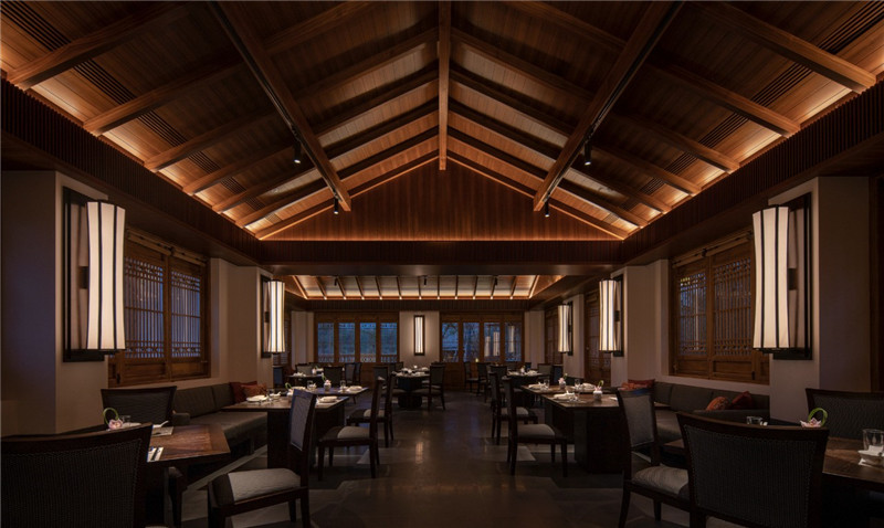 成都官塘安麓別墅式奢華度假酒店中餐廳設(shè)計(jì) 成都官塘安麓別墅式奢華度假酒店中餐廳設(shè)計(jì)