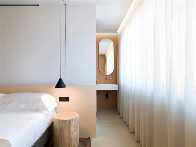 極簡(jiǎn)主義原木風(fēng)CRU精品酒店設(shè)計(jì)實(shí)景圖