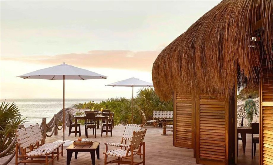 3萬(wàn)五一晚的Kisawa Sanctuary度假酒店餐廳設(shè)計(jì)賞析